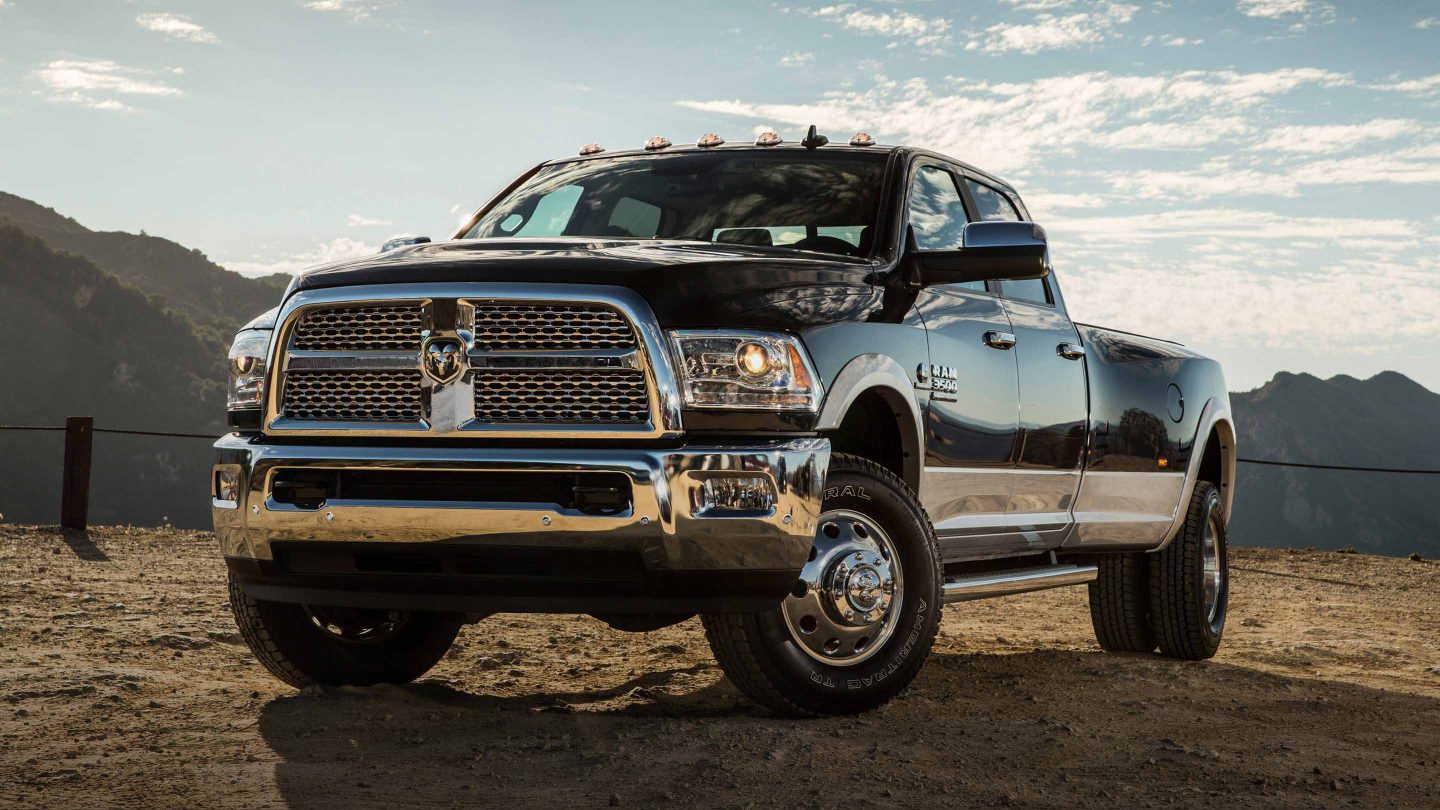 2018 Ram 3500 Laramie Front Black Exterior